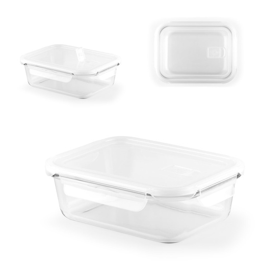 [STR-94347-106] QUORIN. Porta pranzo. Contenitore ermetico in vetro borosilicato 1 L