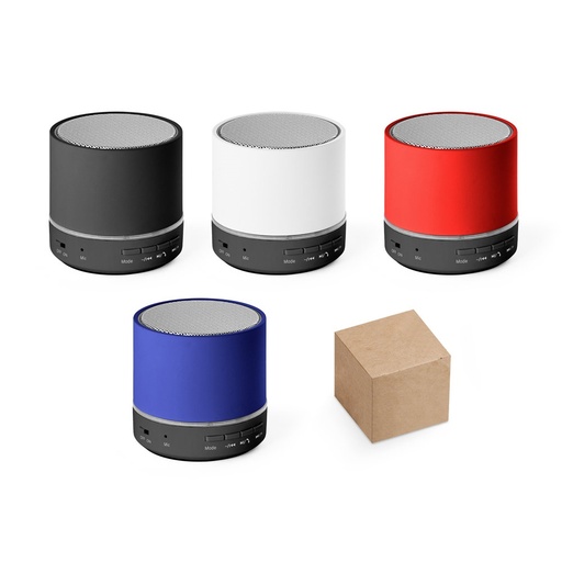 RE-PEREY. Altoparlante portatile da 3W con autonomia di 4h30m in ABS riciclato (100% rABS)