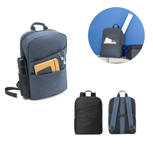 REPURPOSE BACKPACK. Zaino porta PC 15'6'' in 600D poliestere riciclato