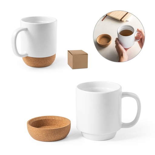 [STR-94275-106] RORY SUB. Tazza in ceramica adatta alla sublimazione 390 ml