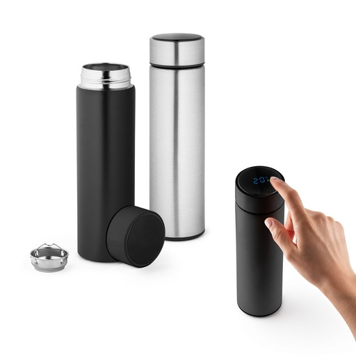 ROSSI. Borraccia termica in acciaio inox 470 mL