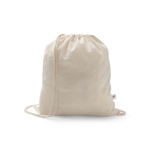 [STR-92392-150] SALAMANCA. Zaino a sacca in cotone riciclato (70%) e poliestere (30% rPET) (150 g/m²)