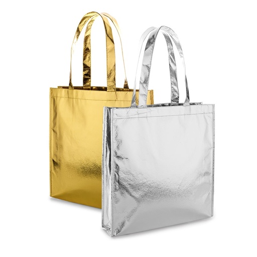 SAWGRASS. Borsa in TNT laminata lucida (90 g/m²)
