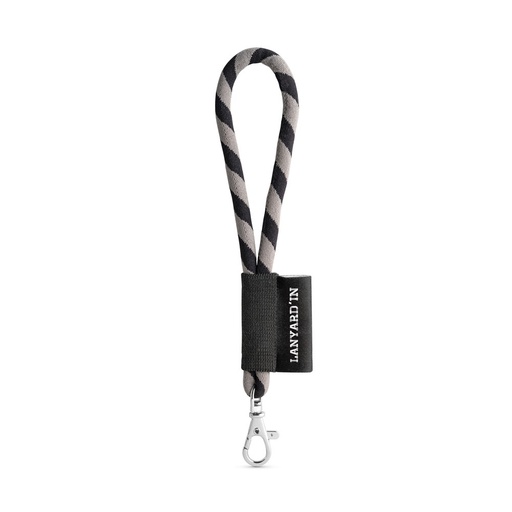 SET Lanyard TUBE Short (Ø 7 mm) con moschettone a leva da 9 mm