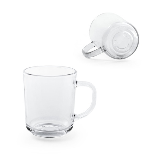 [STR-94024-110] SOFFY. Tazza in vetro da 230 mL
