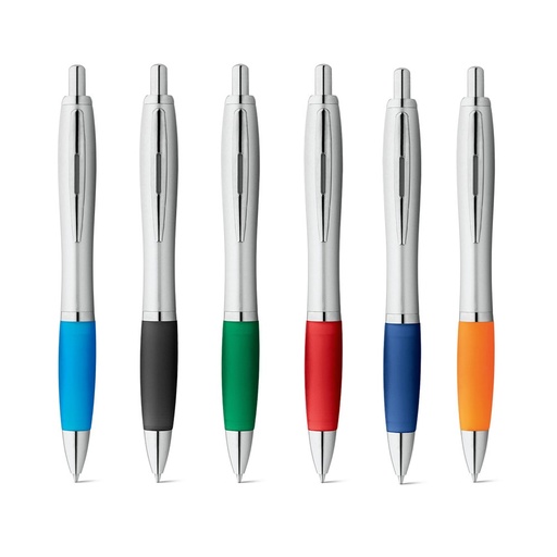SWING. Penna a sfera in ABS con clip in alluminio