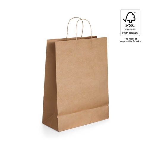 [STR-92877-160] TAYLA. Borsa in carta kraft (115 g/m²)