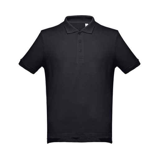 THC ADAM II. Polo da uomo in cotone a maniche corte