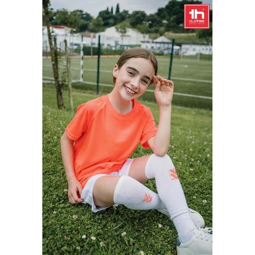 THC RUN KIDS WH. Calzino sportivo a metà polpaccio per bambini