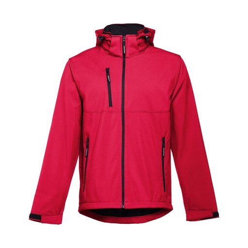 THC ZAGREB II. Giacca softshell da uomo in poliestere ed elastan