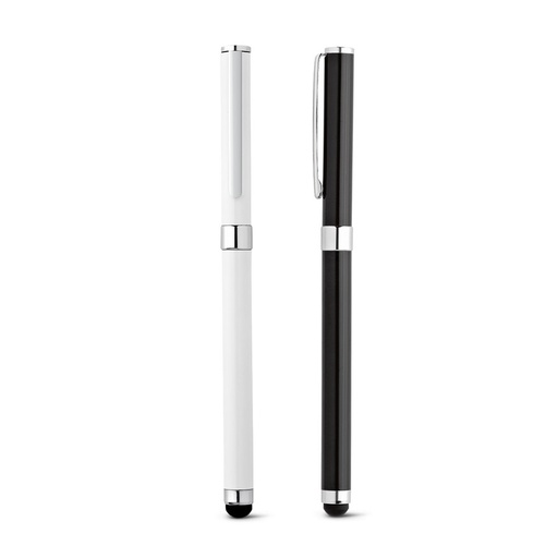 TOUCH. Penna roller in acciaio inox brillante con punta touch