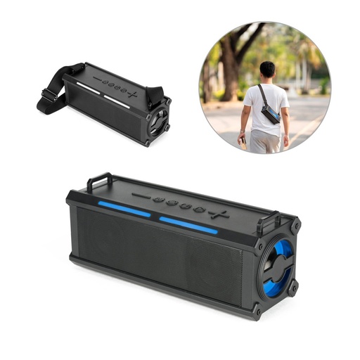 [STR-97212-103] Timberlake. Altoparlante portatile da 16W con 6 ore di autonomia in ABS
