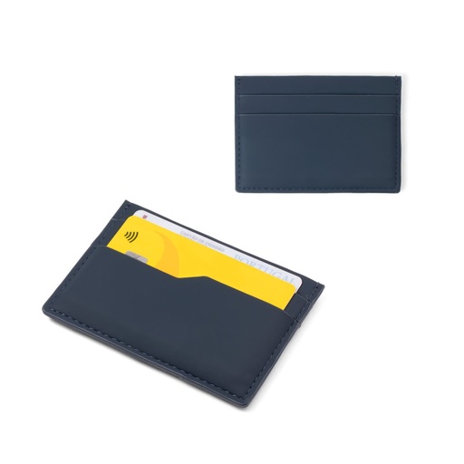 [STR-95132-104] VENTURE WALLET. Porta carte in PU per 5 carte con protezione RFID