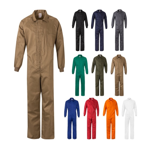 VL YAMA. Tuta in twill (200g/m²), in cotone (35%) e poliestere (65%)