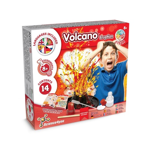 [STR-35867-100] VOLCANIC ERUPTION GAME. Gioco educativo per bambini