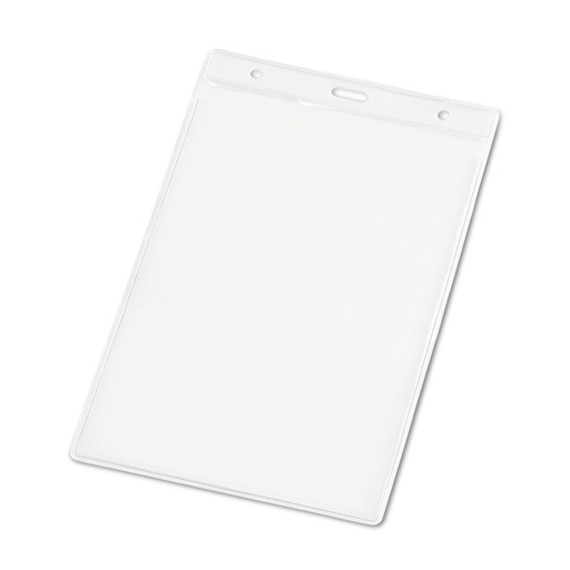 [STR-93359-110] WHITMAN. Porta badge identificativo verticale in PVC
