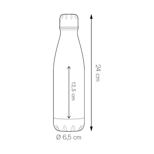 [PRT-PC494AR] Alum Bottle 600