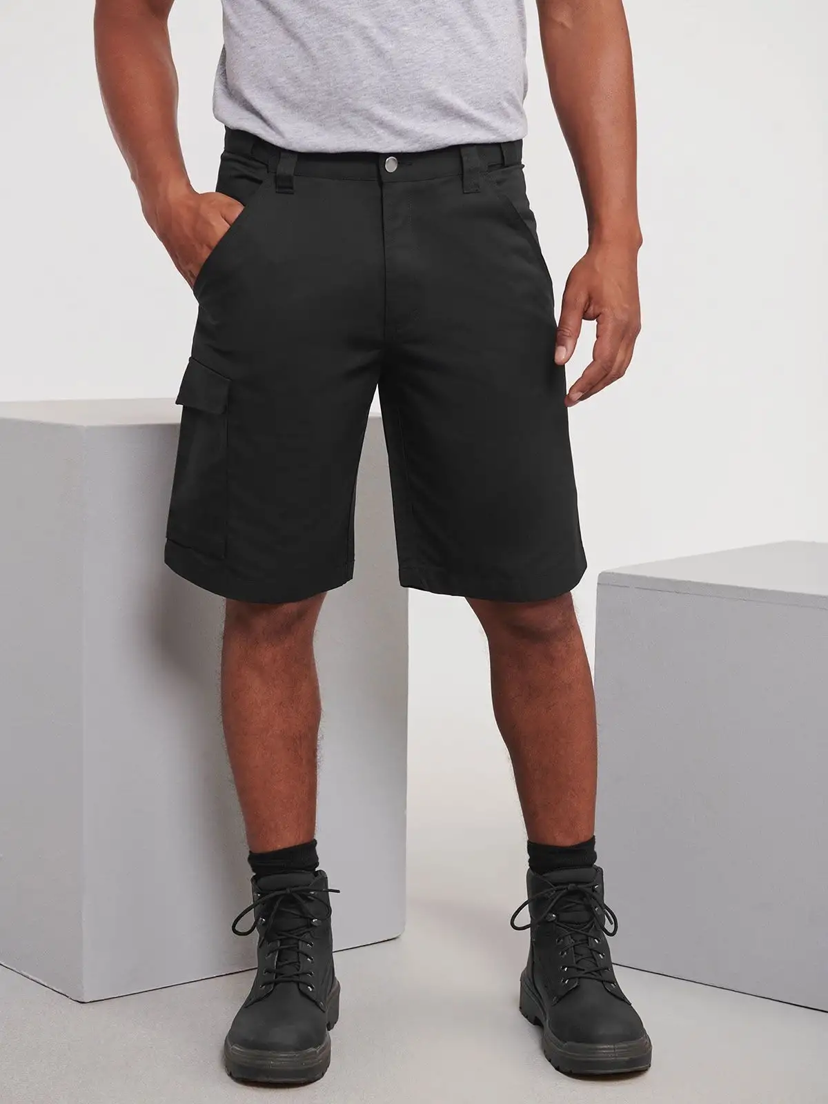 Adults' Polycotton Twill Shorts