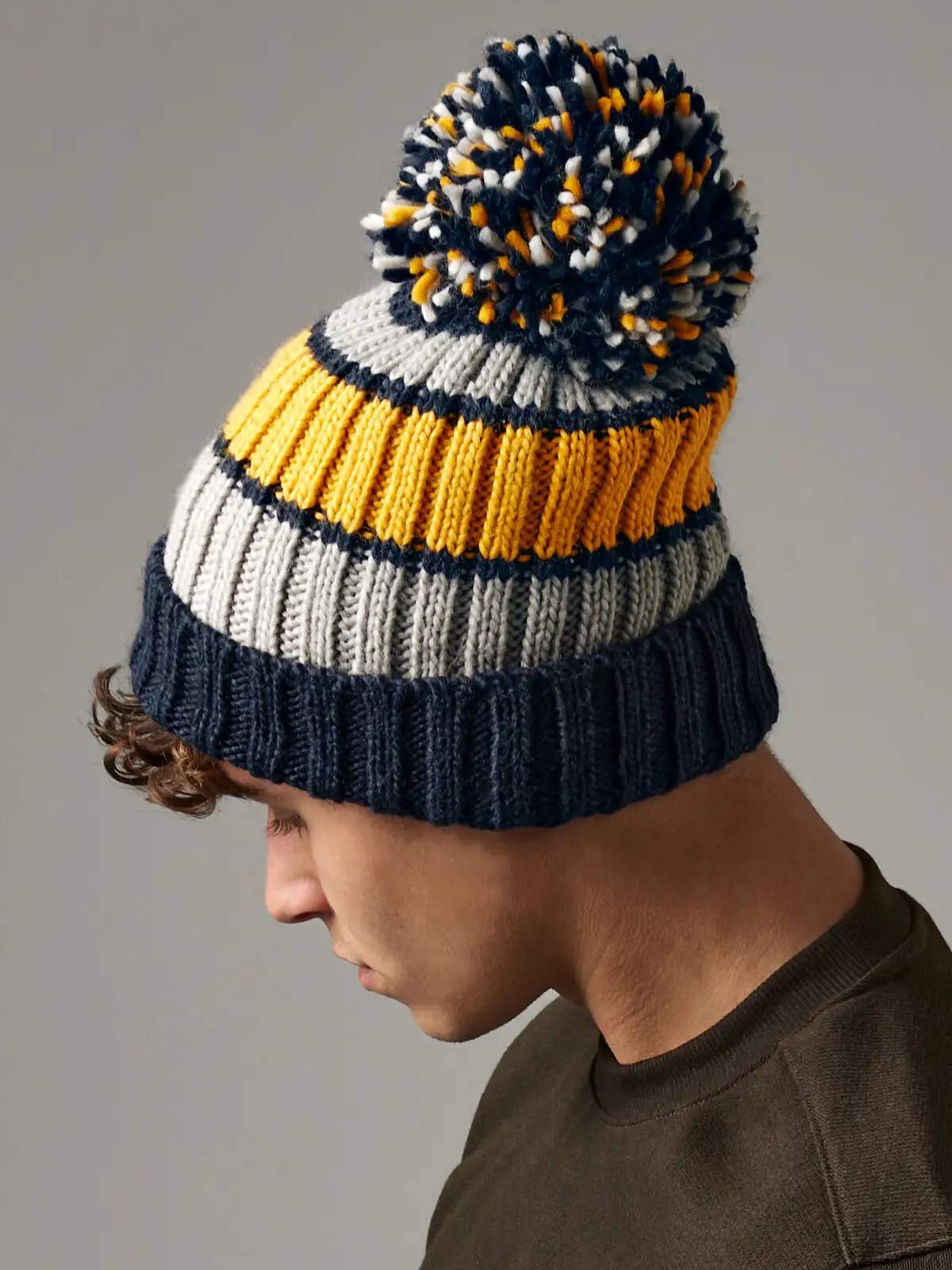 Hygge Striped Beanie