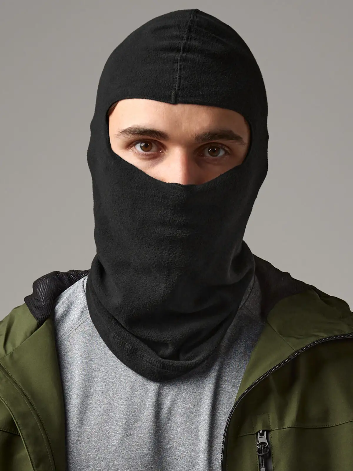 [AW-B230-BLK-UNICA] Microfleece Balaclava