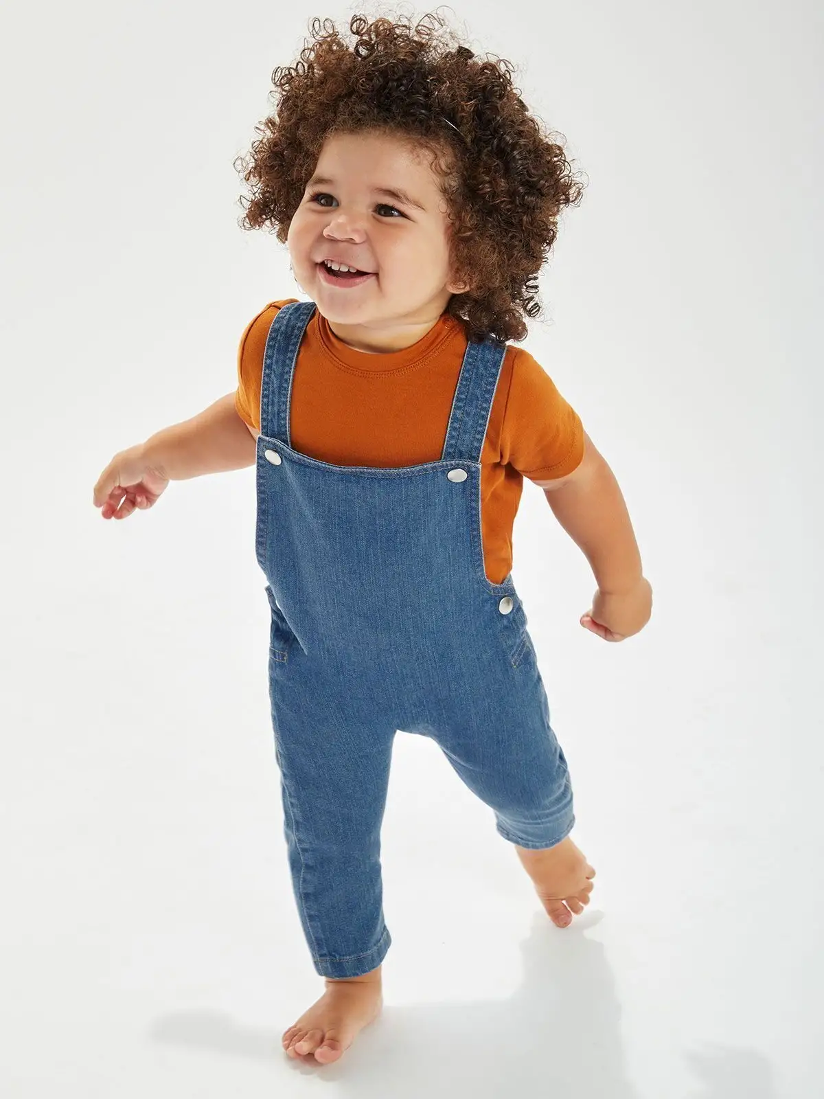 Baby Rocks Denim Dungarees