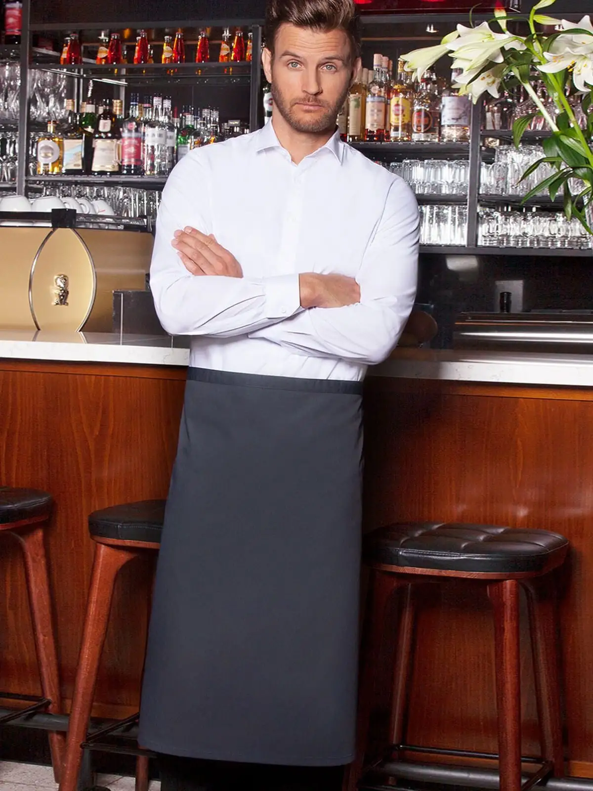 Bistro Apron Ibiza 110 x 90 cm