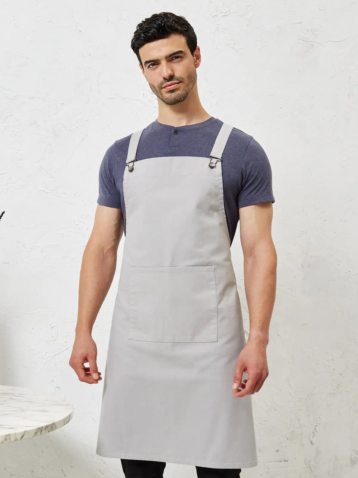 Cross Back Barista Bib Apron