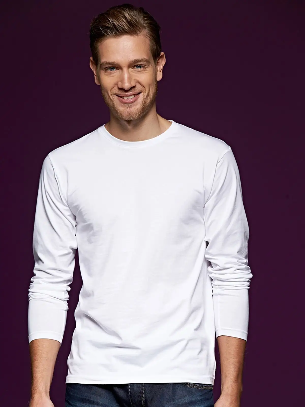 Elastic-T Long-Sleeved