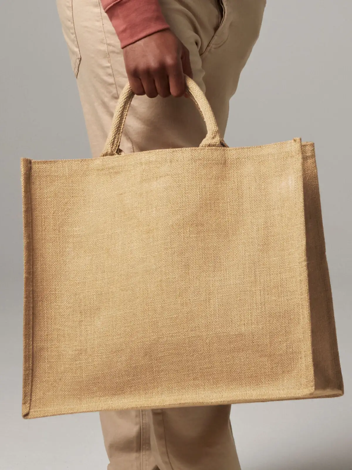 [AW-W408-NAT-UNICA] Jute Jumbo Shopper