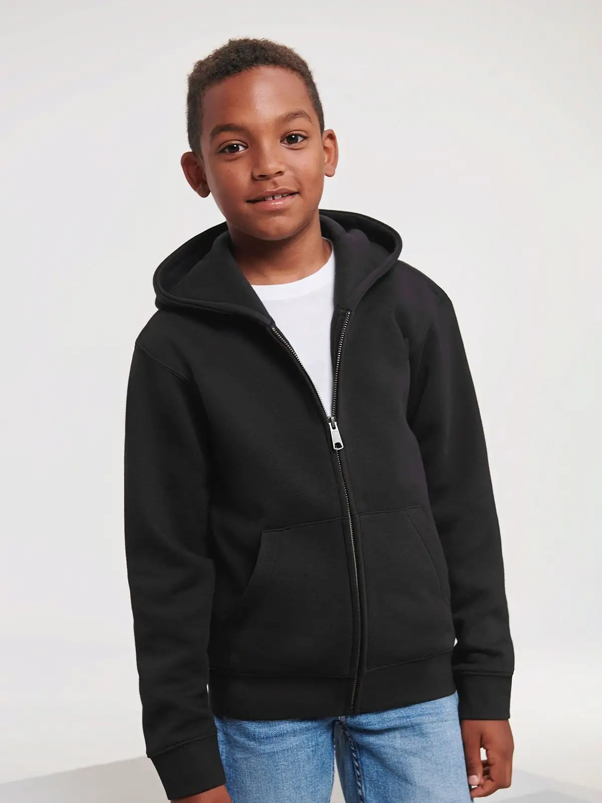 Kids Authentic Hooded Sweat with zip