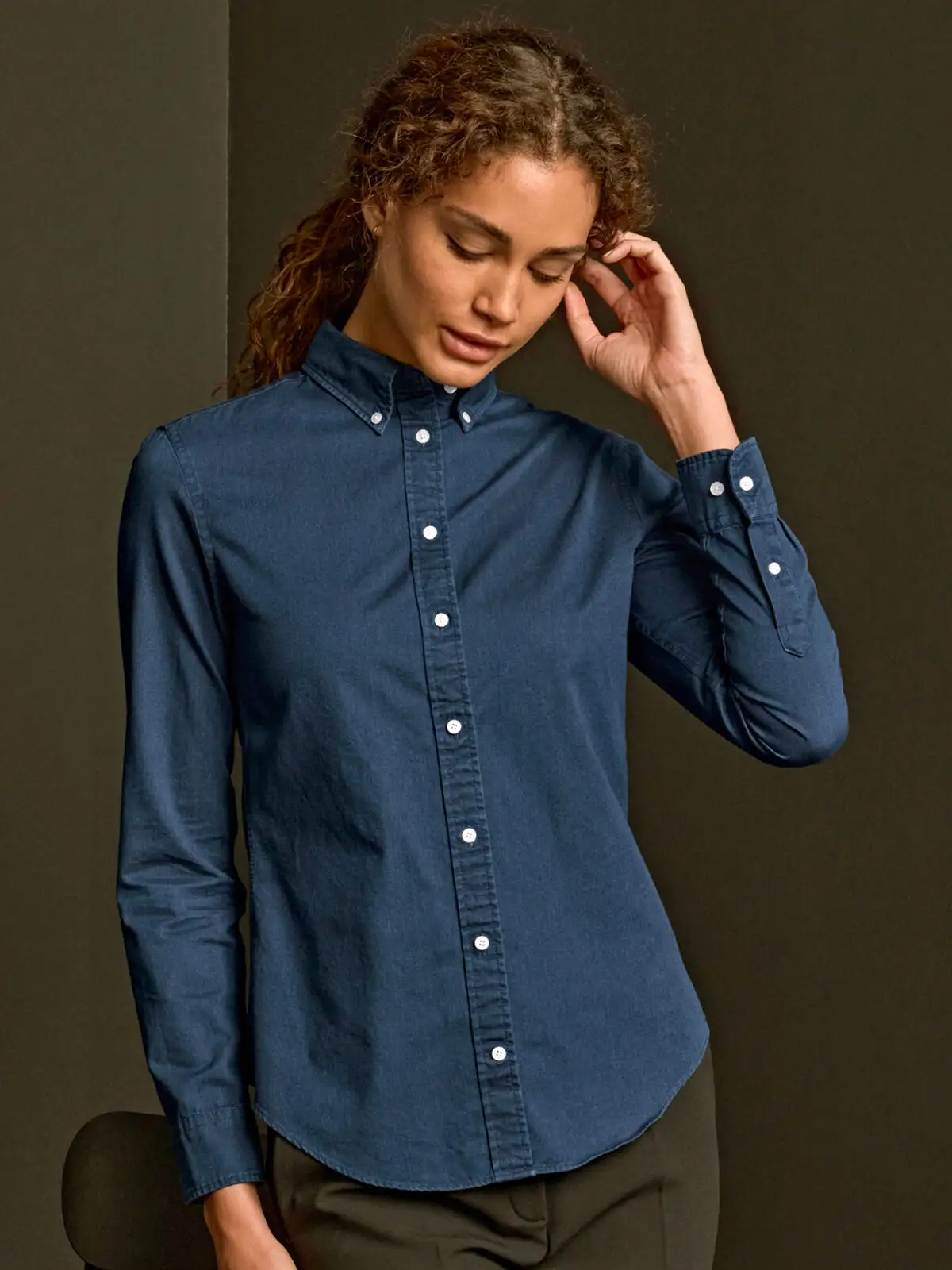 Ladies Casual Twill Shirt