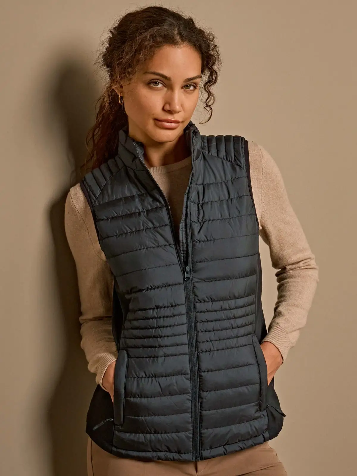 Ladies crossover bodywarmer