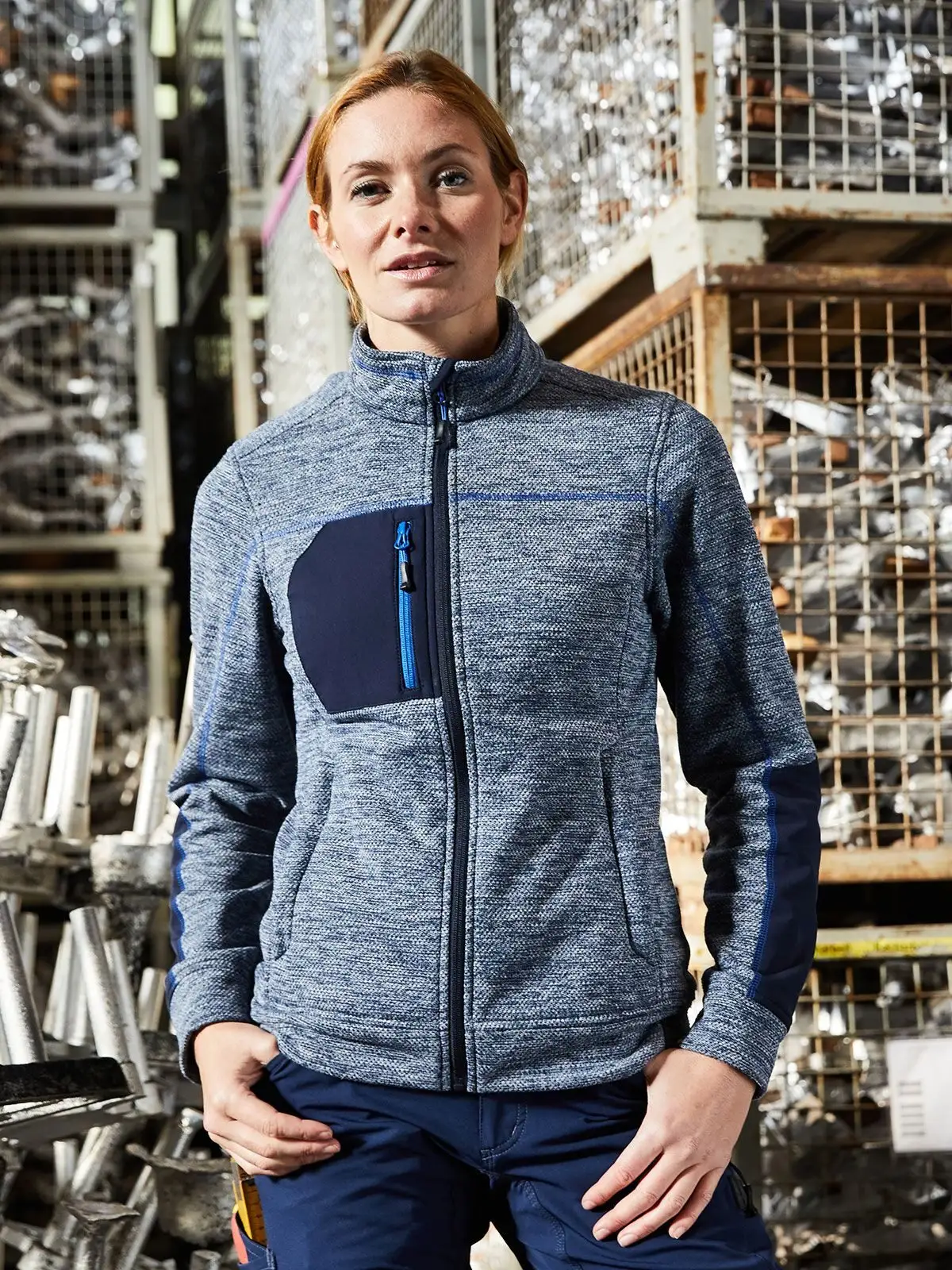 Ladies' Structure Fleece Jacket