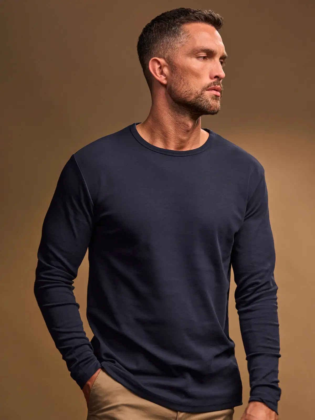 Long Sleeve Interlock Tee