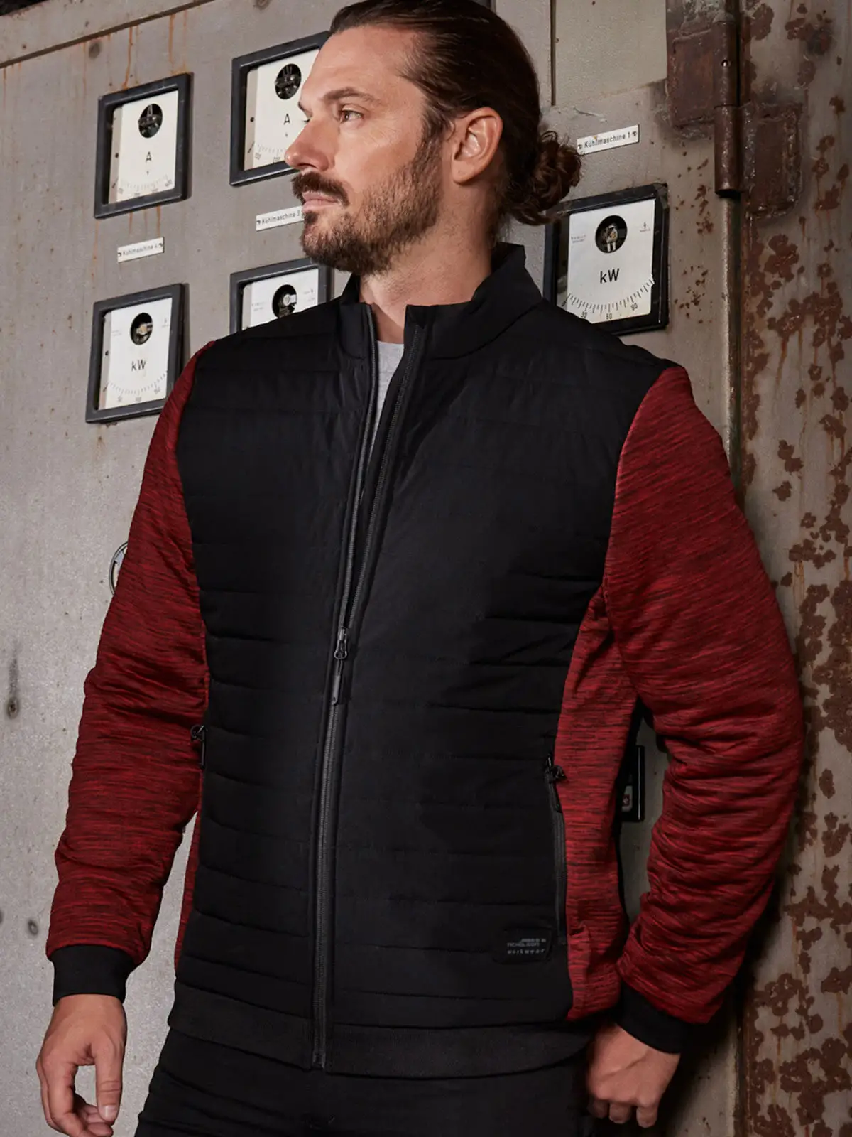 Men's Padded Hybrid Jacket
