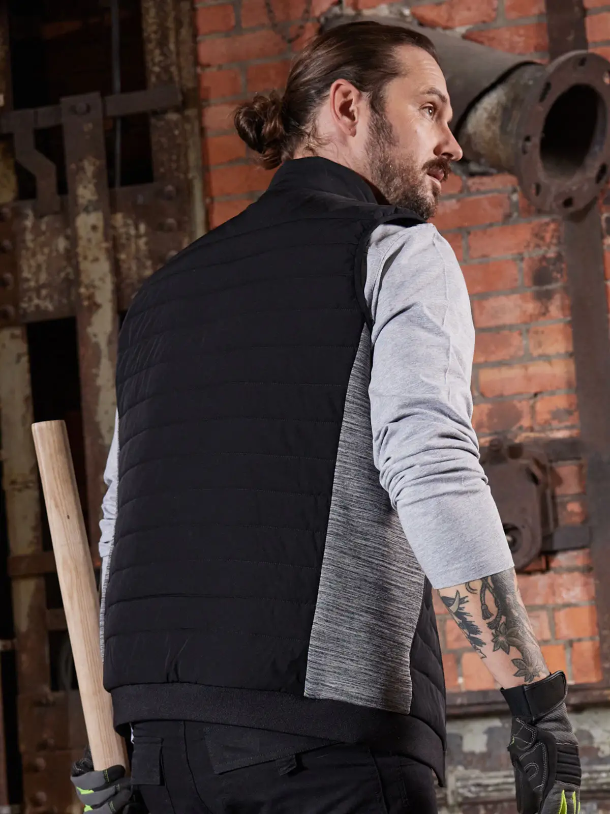 Men's Padded Hybrid Vest