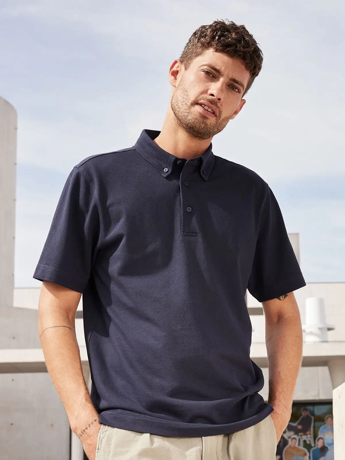 Men's Plain Polo