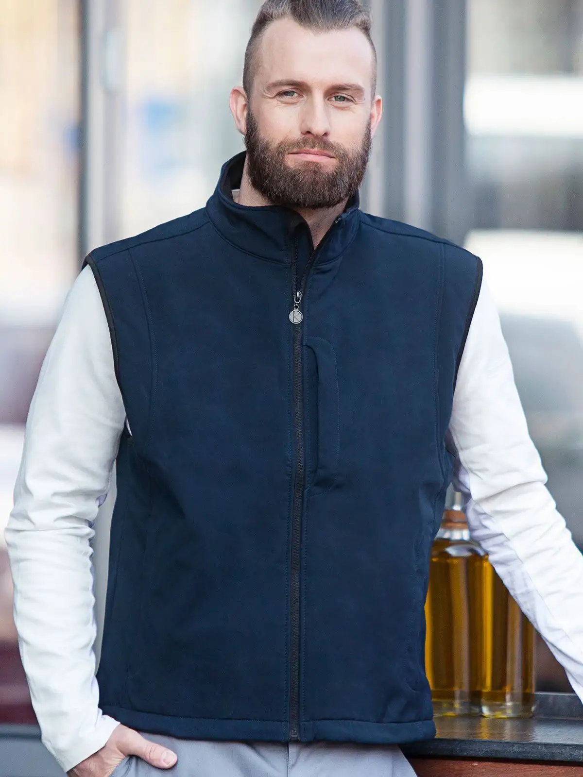 Men's Softshell Waistcoat Classic