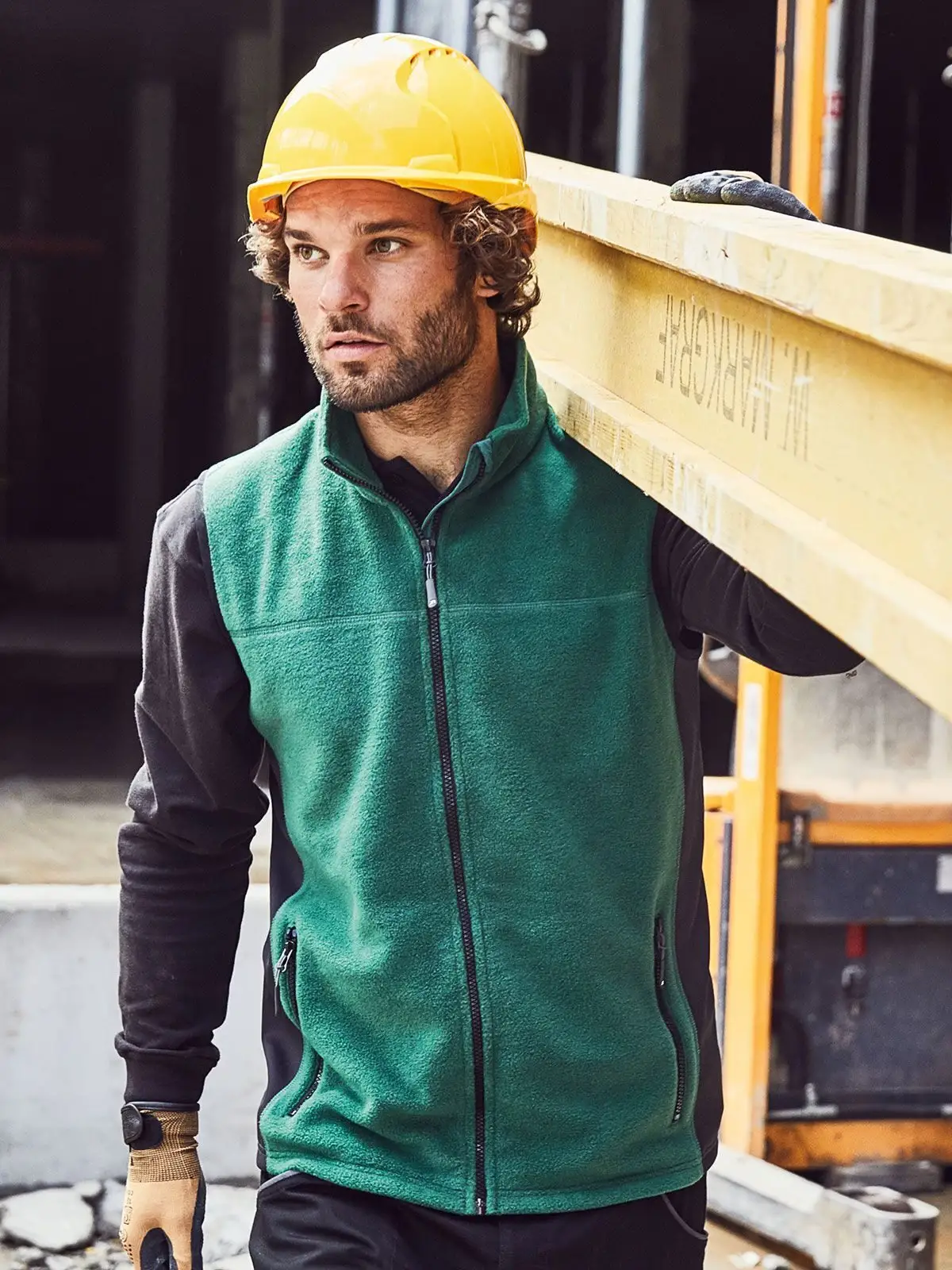 Men's Workwear Fleece Vest - Strong