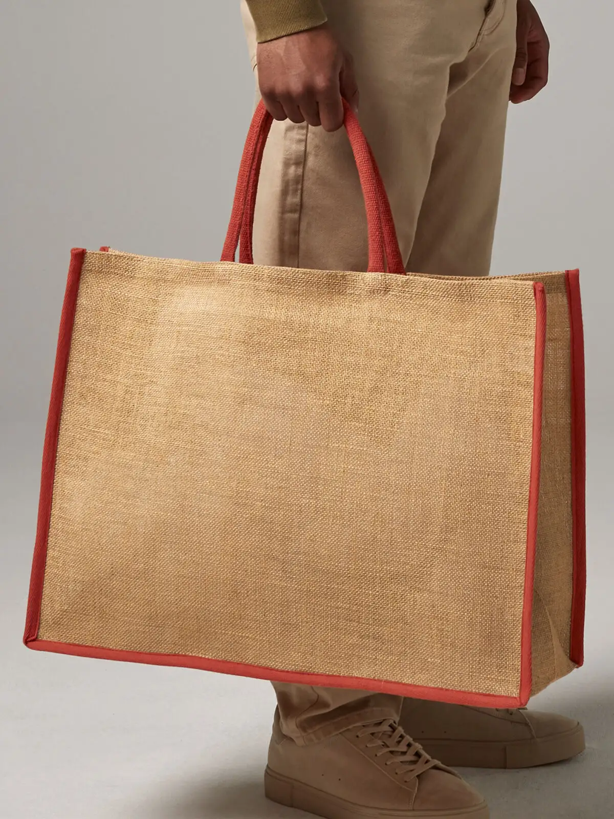 Natural Starched Jute Market Shopper