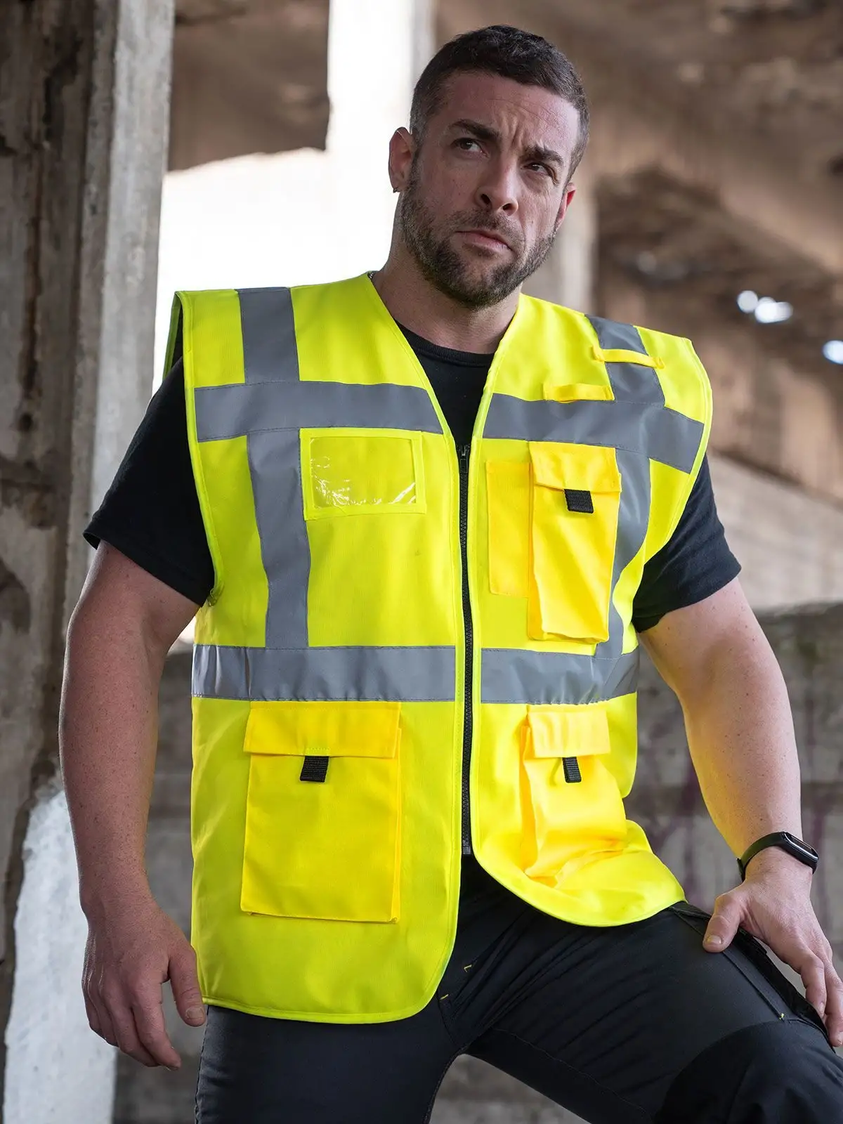 Padded Comf . Exec. Safety Vest Wismar