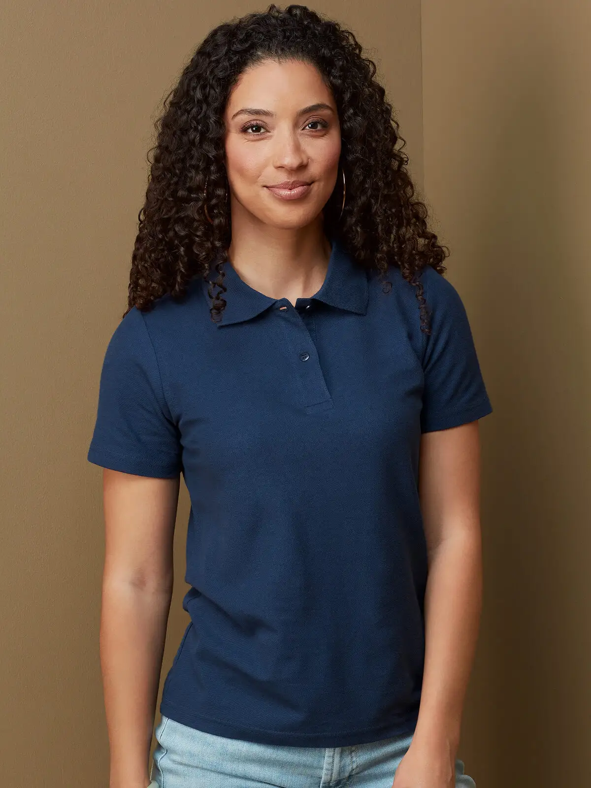 Polo da donna maniche corte