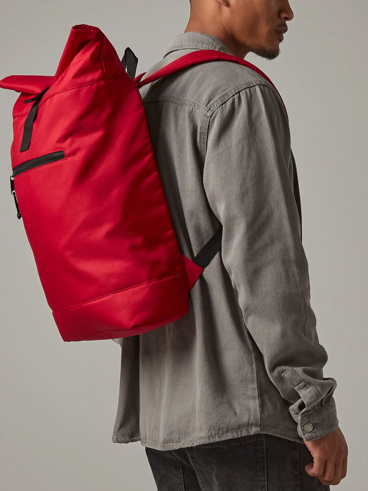 Recycled Roll-Top Backpack